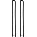 Organizador flexível Nite Ize Gear Tie Reusable Rubber Twist Tie 30,5cm Preto com duas unidades